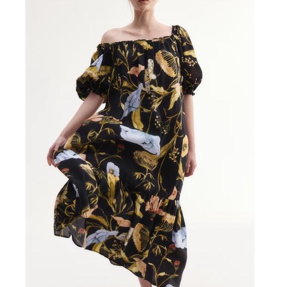 Square-neck maxi dress - Picture 2 of 2